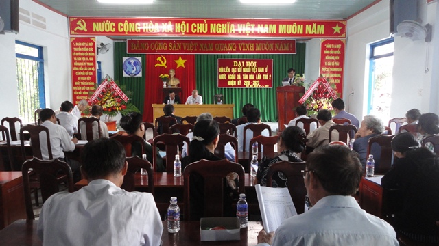 Xã Tân Hòa: Đại hội Hội liên lạc với người Việt Nam ở nước ngoài nhiệm kỳ 2018 – 2023