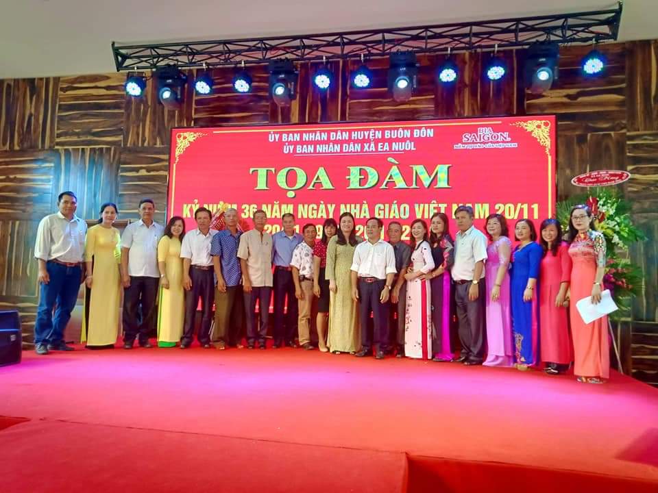 UBND xã Ea Nuôl tổ chức lễ tọa đàm 36 năm ngày hiến chương Nhà giáo Việt Nam 20/11/1982-20/11/2018 (27/11/2018, 18:30)